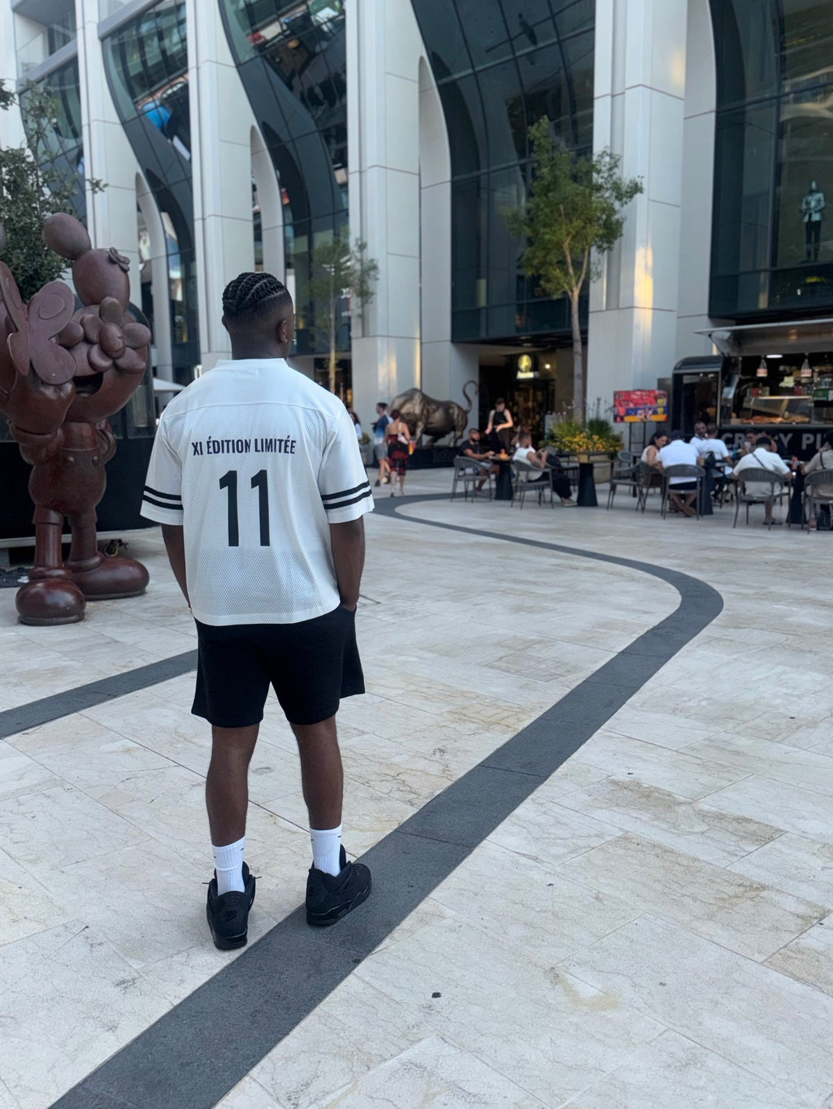 XI Édition Limitée Mesh Jersey - White & Black