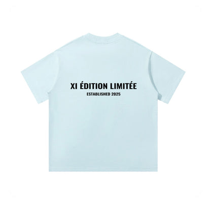 XI ÉDITION LIMITÉE Oversized Tee - Light Blue