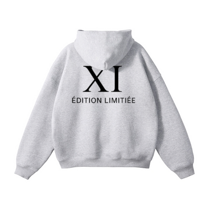 XI Édition Limitée Hoodie In Grey