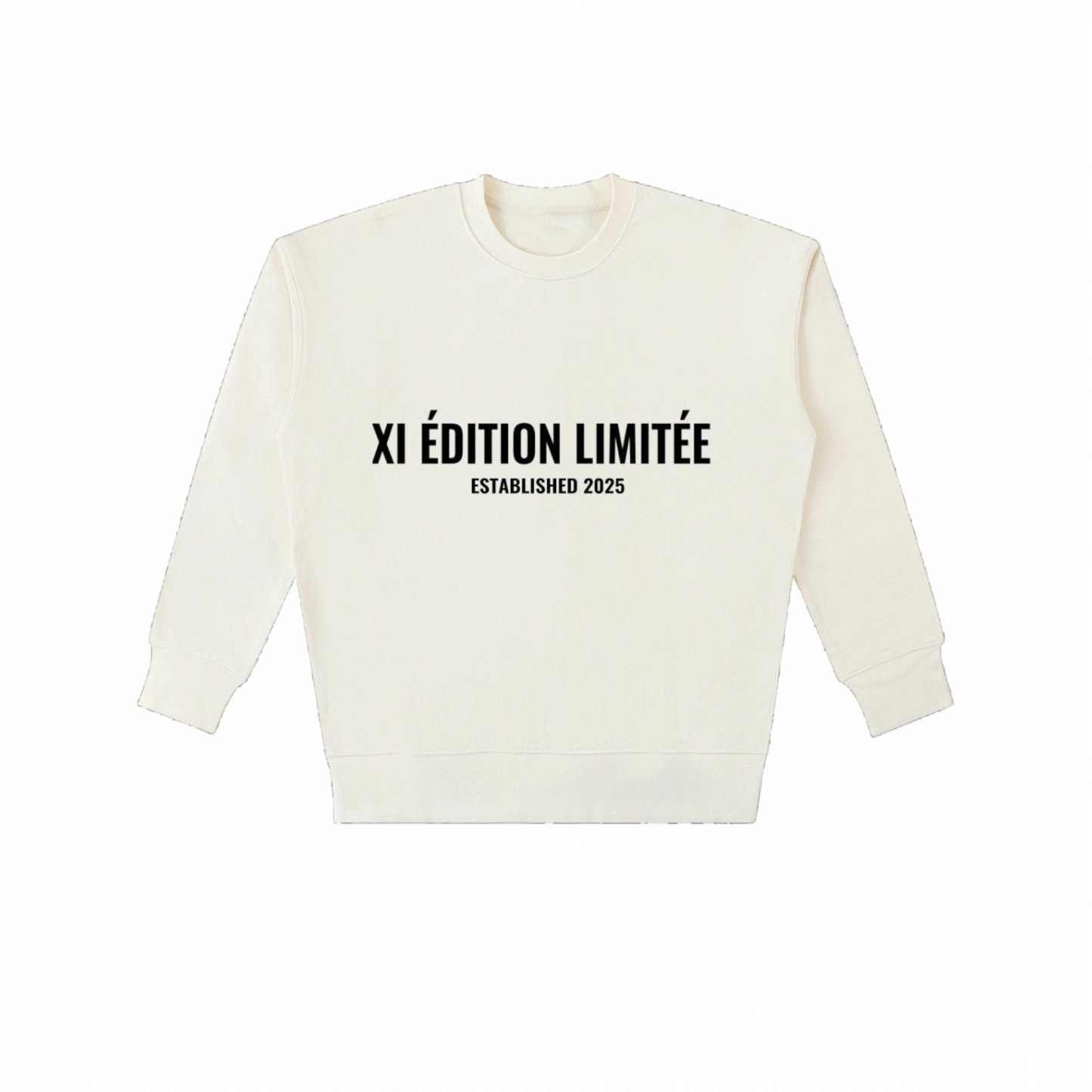 XI Édition Limitée Sweatshirt In Cream