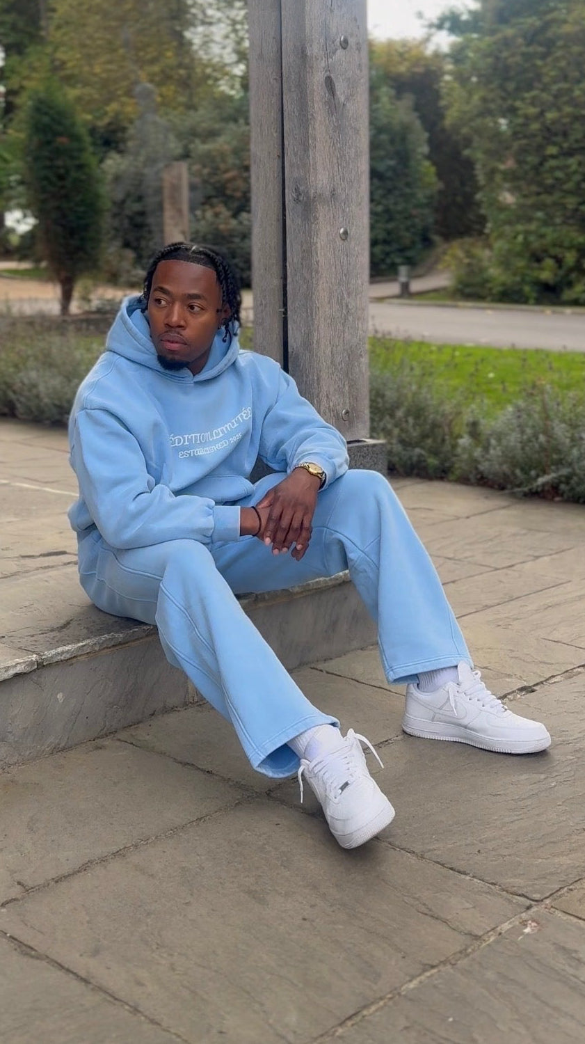XI ÉDITION LIMITÉE AW26 — Baby Blue Hoodie & Sweatpants
