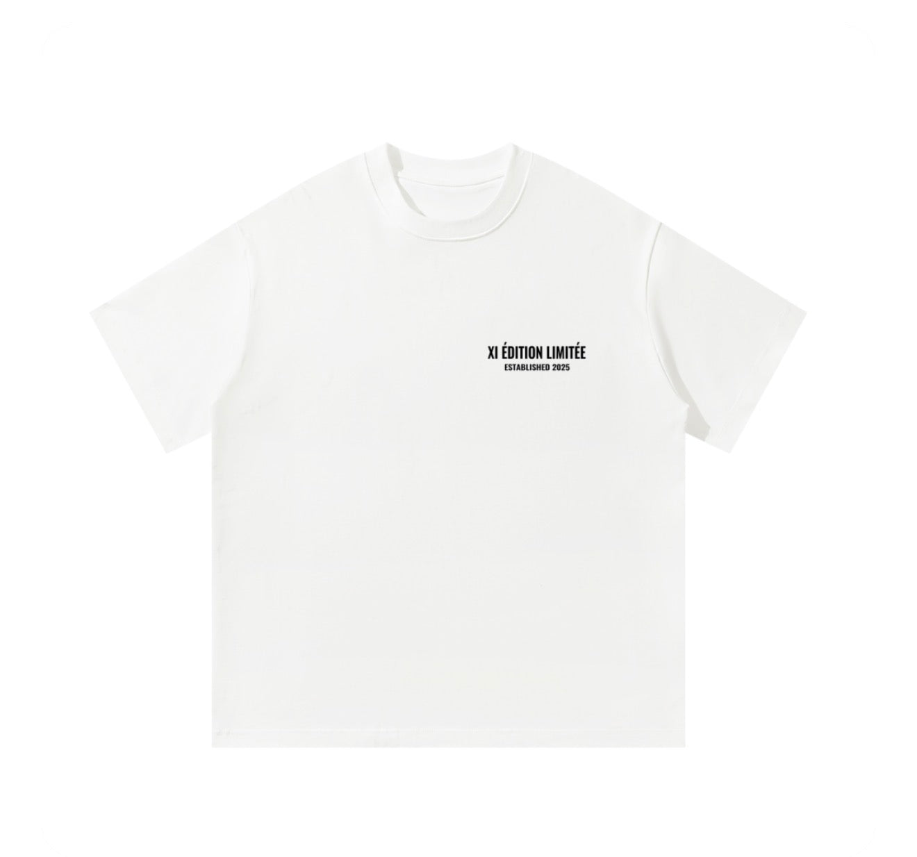 XI ÉDITION LIMITÉE Oversized Tee - White