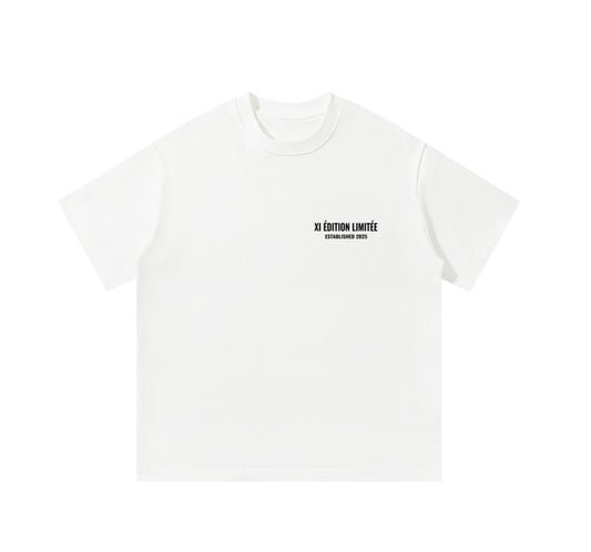 XI ÉDITION LIMITÉE Oversized Tee - White