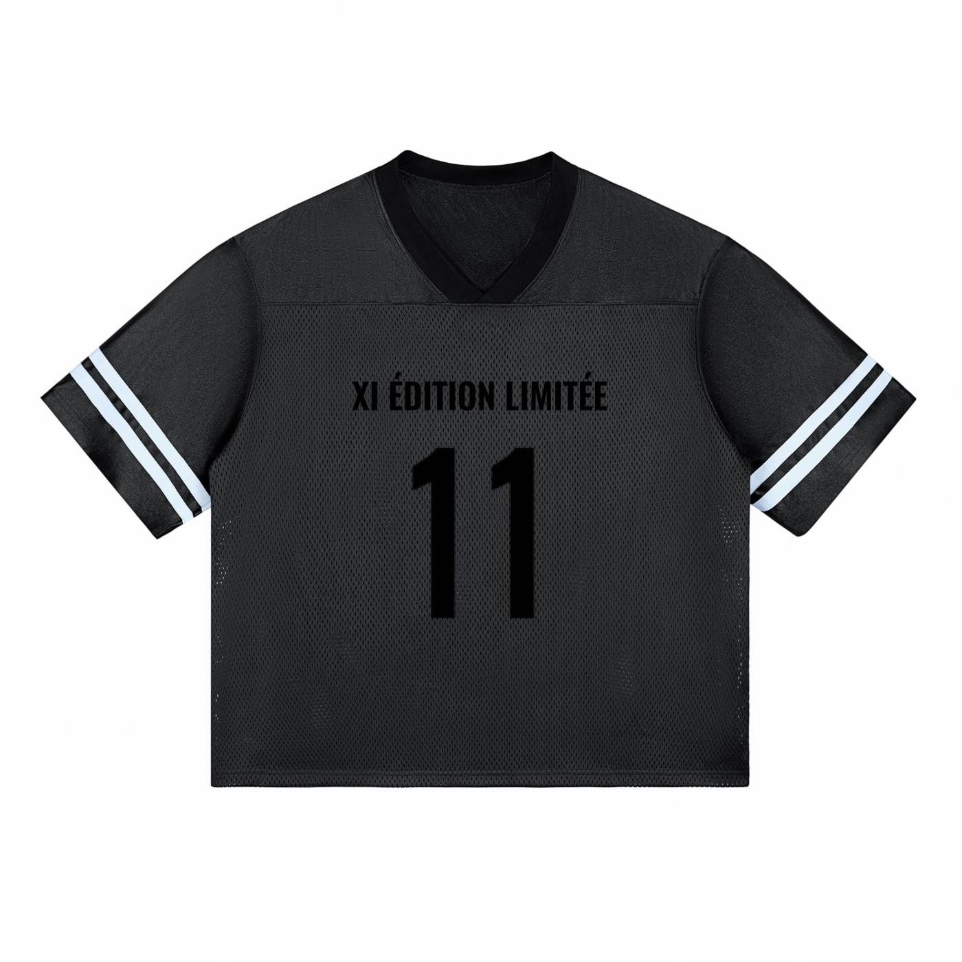 XI Édition Limitée Mesh Jersey - Black On Black