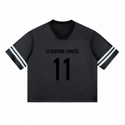 XI Édition Limitée Mesh Jersey - Black On Black