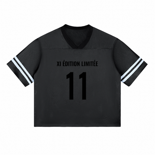 XI Édition Limitée Mesh Jersey - Black On Black