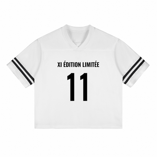 XI Édition Limitée Mesh Jersey - White & Black