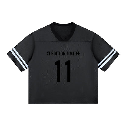 XI Édition Limitée Mesh Jersey - Black On Black
