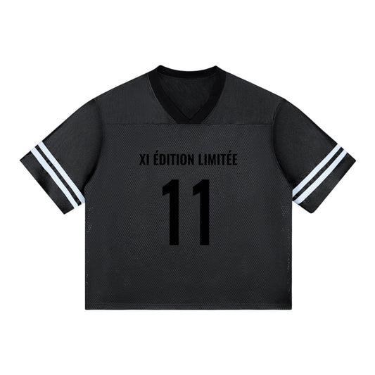 XI Édition Limitée Mesh Jersey - Black On Black