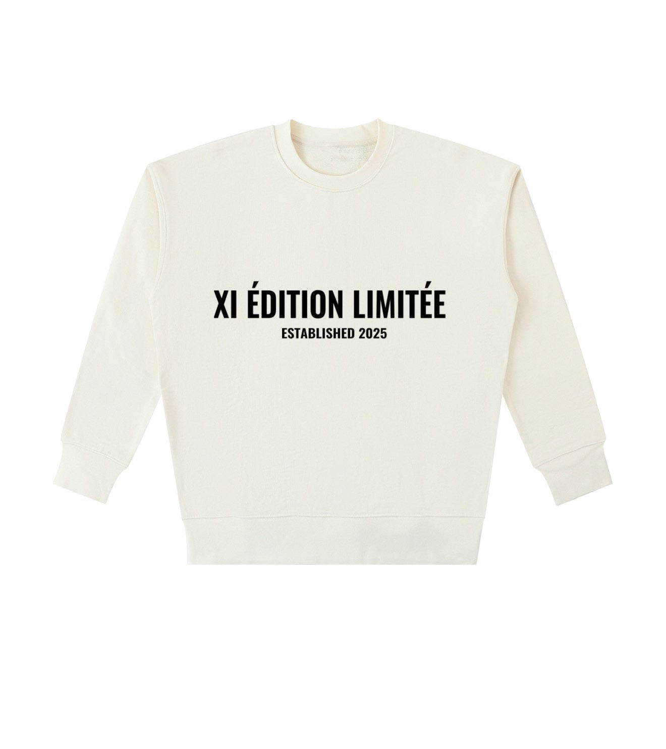 XI Édition Limitée Sweatshirt In Cream