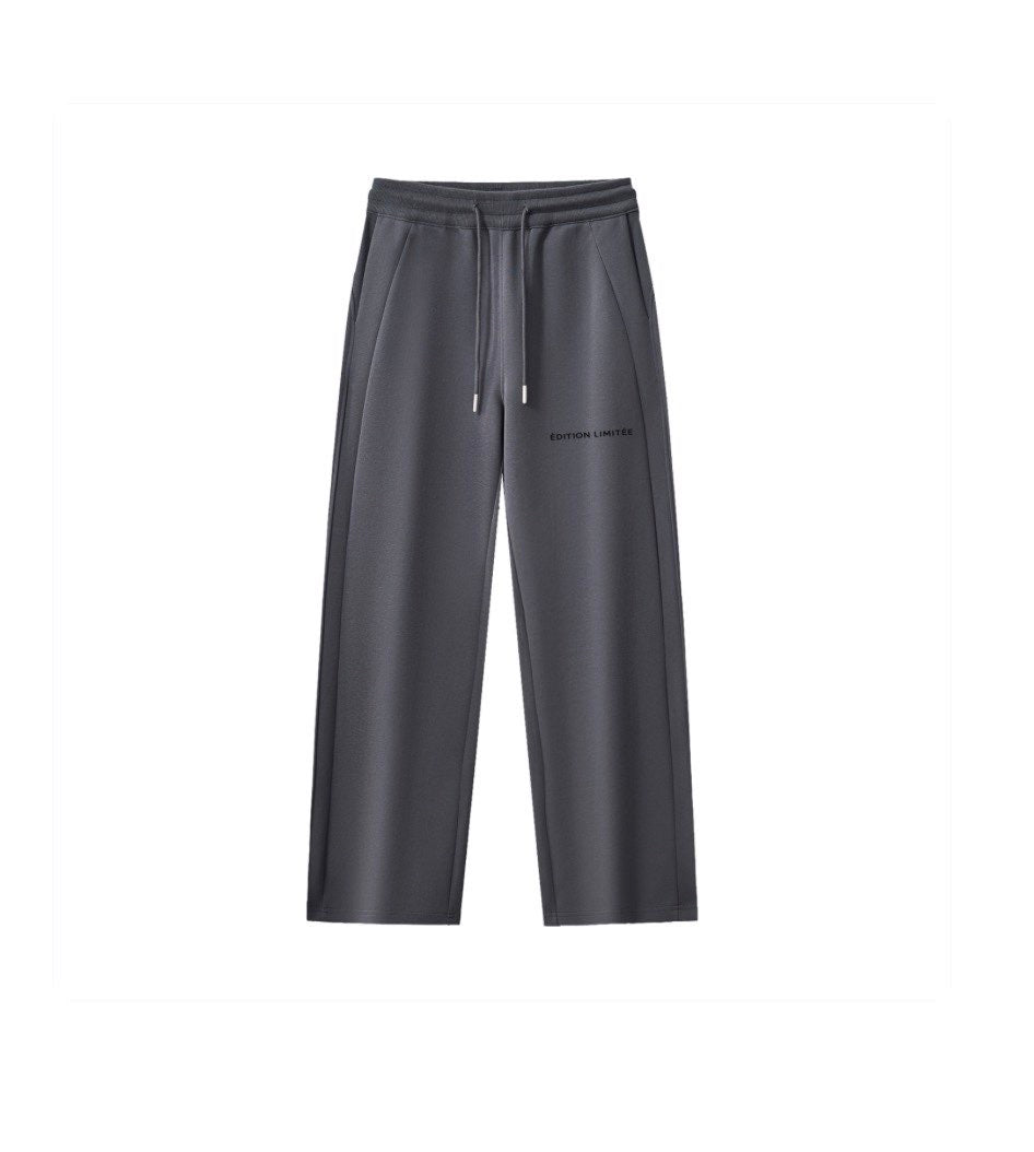 XI Édition Limitée Women's Cropped Zip Hoodie & Sweatpants Set - Charcoal