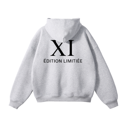 XI Édition Limitée Hoodie In Grey