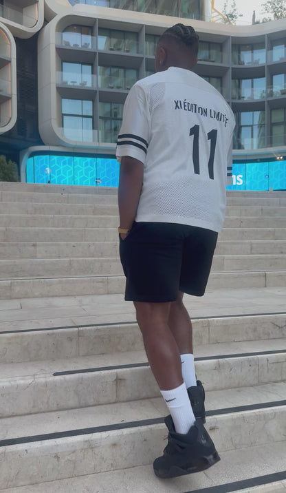 XI Édition Limitée Mesh Jersey - White & Black